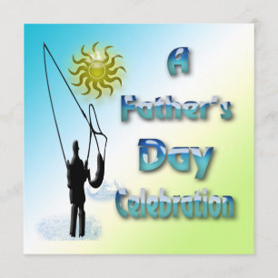 Fishing - Happy Father's Day Invitation