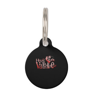 Fishing Happy Valentines Day Gift For Husband Fish Pet Tag