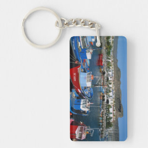 Fishing Harbour, Puerto de Mogan, Gran Canaria, Key Ring