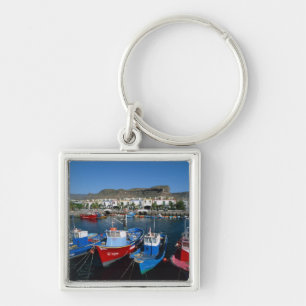 Fishing Harbour, Puerto de Mogan, Gran Canaria, Key Ring