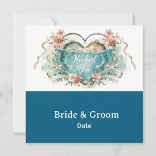 Fishing Hook on you for Fishing Lovers Invitation