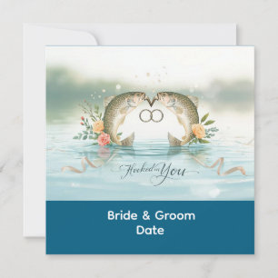 Fishing Hook on you for Fishing Lovers Invitation