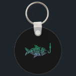 Fishing Icon For Fisherman Fish Hook Boys Fishing  Key Ring<br><div class="desc">Fishing Icon For Fisherman Fish Hook Boys Fishing</div>