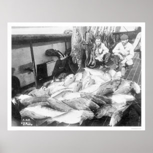 Fishing In Alaska 1922 Poster