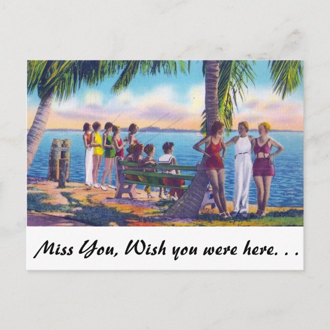 Fishing in Florida Postcard (Front)