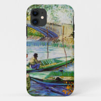 Fishing in Spring, Vincent van Gogh. Beautiful fis