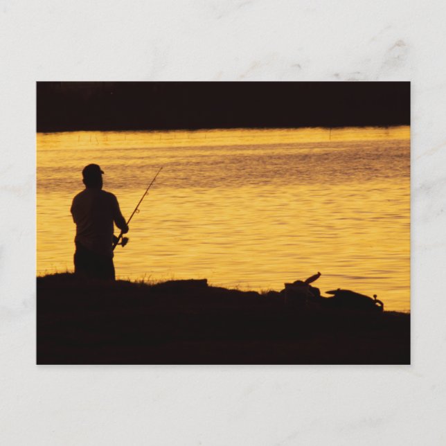 Fishing in the dark Postcard (Front)