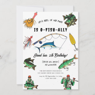 fishing  invitation