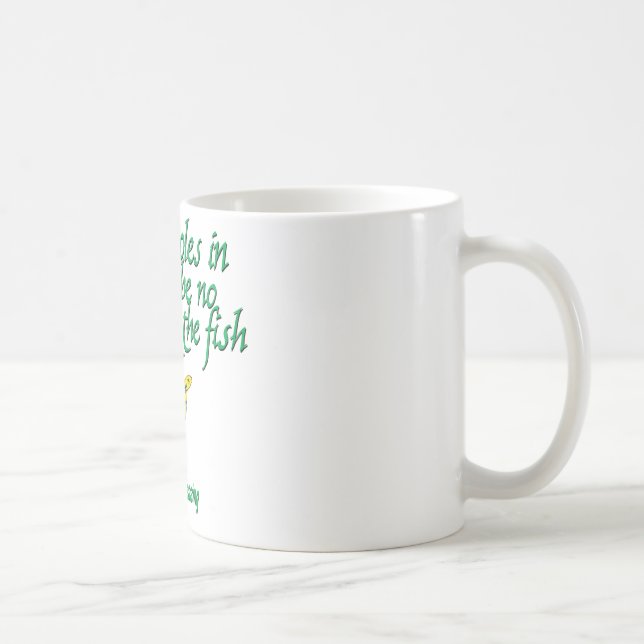 Fishing Irish Blessing Coffee Mug (Right)