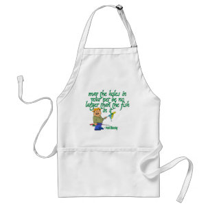 Fishing Irish Blessing Standard Apron