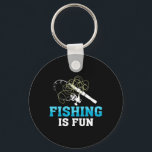 Fishing Is Fun Bird's Nest 1  Key Ring<br><div class="desc">Fishing Is Fun Bird's Nest 1</div>