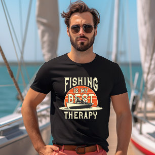 Fishing is My Best Therapy T-Shirt