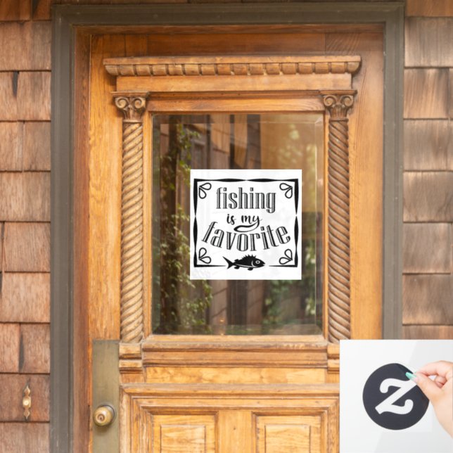 Fishing is my favourite quote  (Home Door)