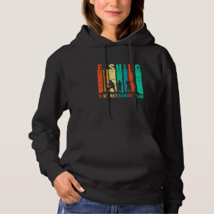 Fishing Is My Retirement Plan Fishing Hoodie