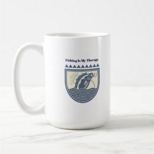 Fishing is My Therapy Coffee Mug