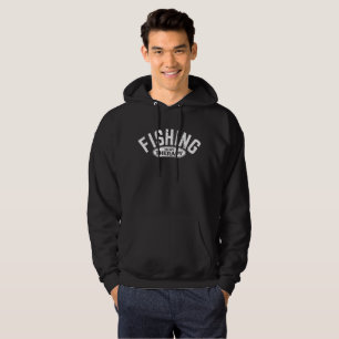 fishing is my therapy fisherman funny gift ideas hoodie