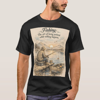 Fishing Is the Art of Waiting T-Shirt