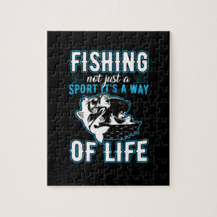 Fishing It Is A Way Of Life Jigsaw Puzzle