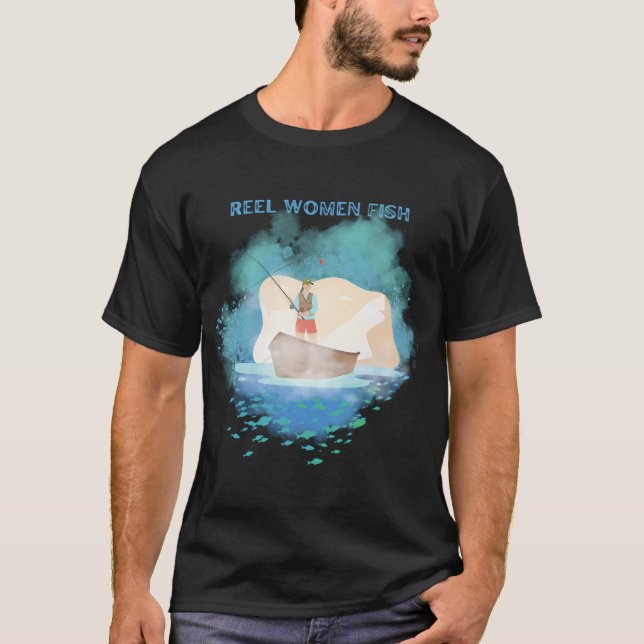 Fishing Keeps me Sane T-Shirt (Front)