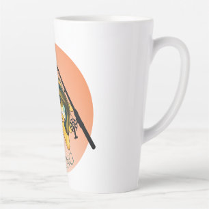 fishing latte mug