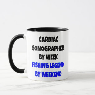 Fishing Legend Cardiac Sonographer Mug