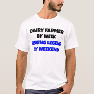 Fishing Legend Dairy Farmer T-Shirt