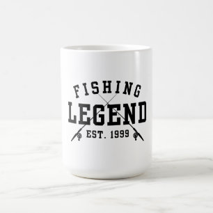 Fishing Legend Established 1999 Coffee Mug