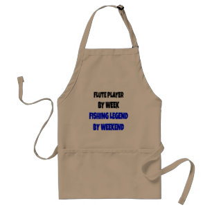 Fishing Legend Flute Player Standard Apron