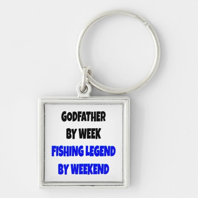 Fishing Legend Godfather Key Ring (Front)