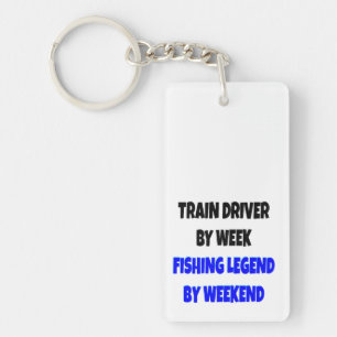 Fishing Legend Train Driver Key Ring