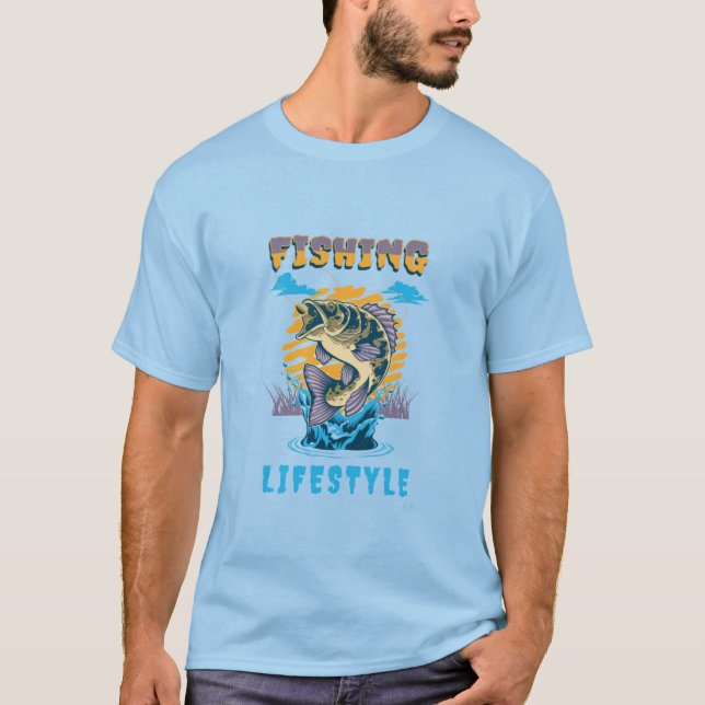 FISHING LIFESTYLE T-Shirt (Front)