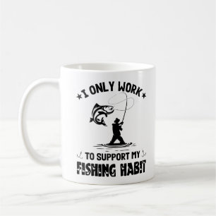 Fishing Lover, Fisherman Gift Idea Coffee Mug