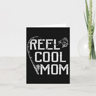 Fishing Lover Gift Reel Cool Mum Fisher Price Lovi Card