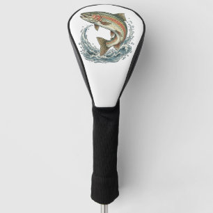 Fishing Lover – Trout Fishing Design Golf Head Cover