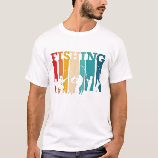 Fishing Lovers with Colours T-Shirt