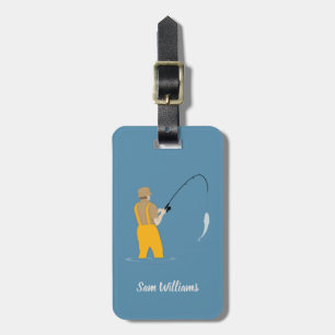 Fishing Luggage Tag