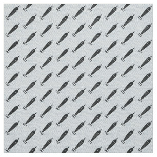 Fishing Lures Design Fabric