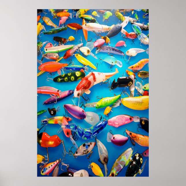 Fishing Lures Poster (Front)