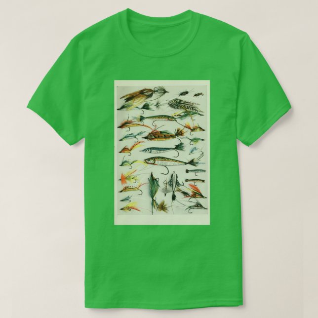 Fishing Lures T-Shirt (Design Front)