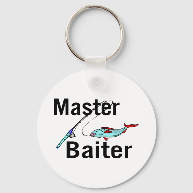 Fishing Master Baiter Key Ring (Front)
