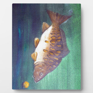 Fishing Mirror carp Plaque