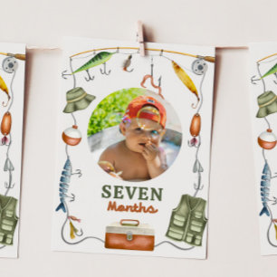 Fishing Monthly Photo Card