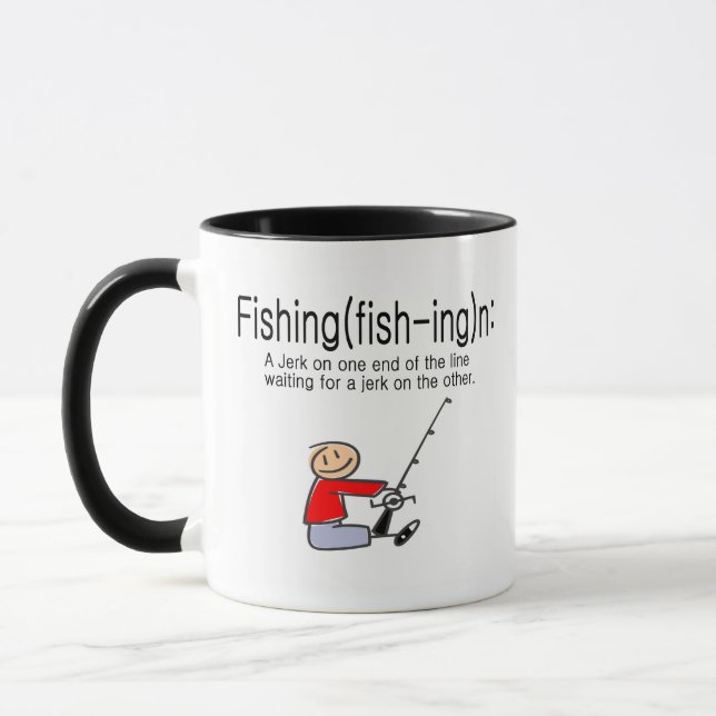 Fishing Mug (Left)