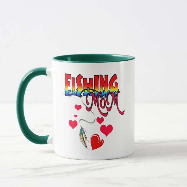 Fishing Mum Apparel Mug (Left)