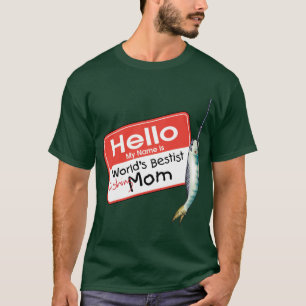 Fishing Mum  Hello T-Shirt