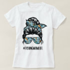 Fishing mum life Messy Bun Mum Funny Fishing Mum