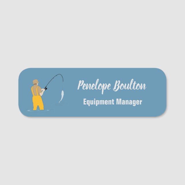 Fishing Name Tag (Front)