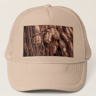 Fishing net trucker hat