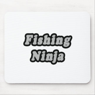 Fishing Ninja Mouse Pad