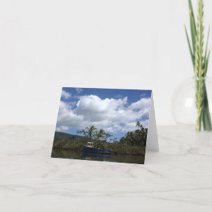 fishing notecard